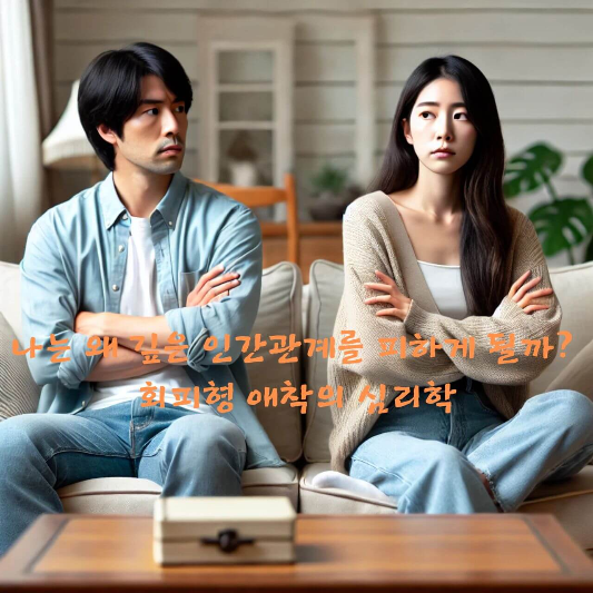 회피형 애착, 관계 심리학, 감정 거리두기, 감정 표현 어려움, 애착유형 자가진단, 심리 방어기제, 자기 고립 심리, 깊은 관계 회피, 감정 억제 루프, 심리학 블로그