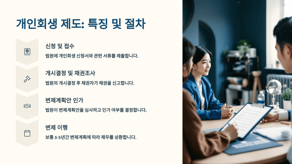 개인회생 제도: 특징 및 절차