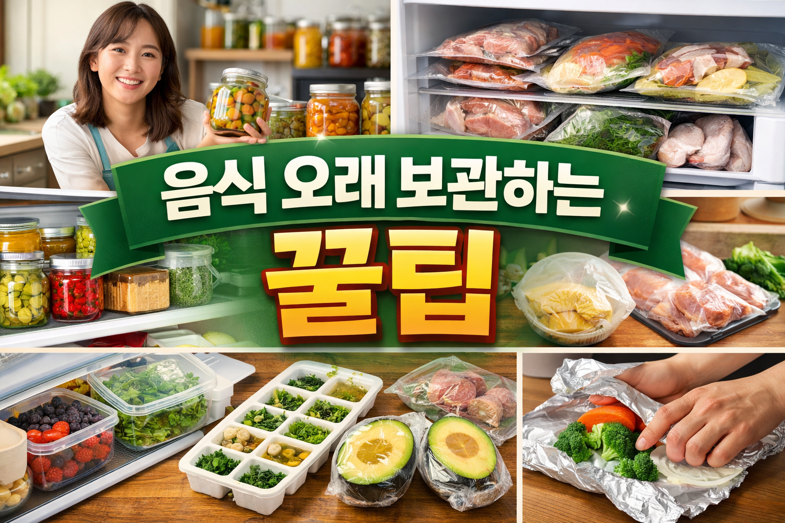 음식 오래 보관하는 꿀팁