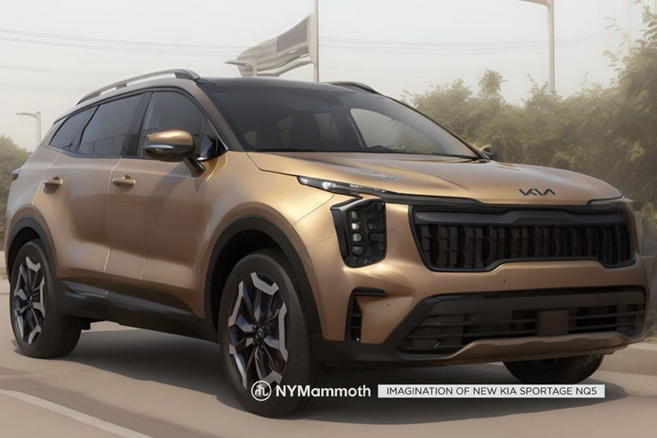 기아 스포티지 페이스리프트 예상도