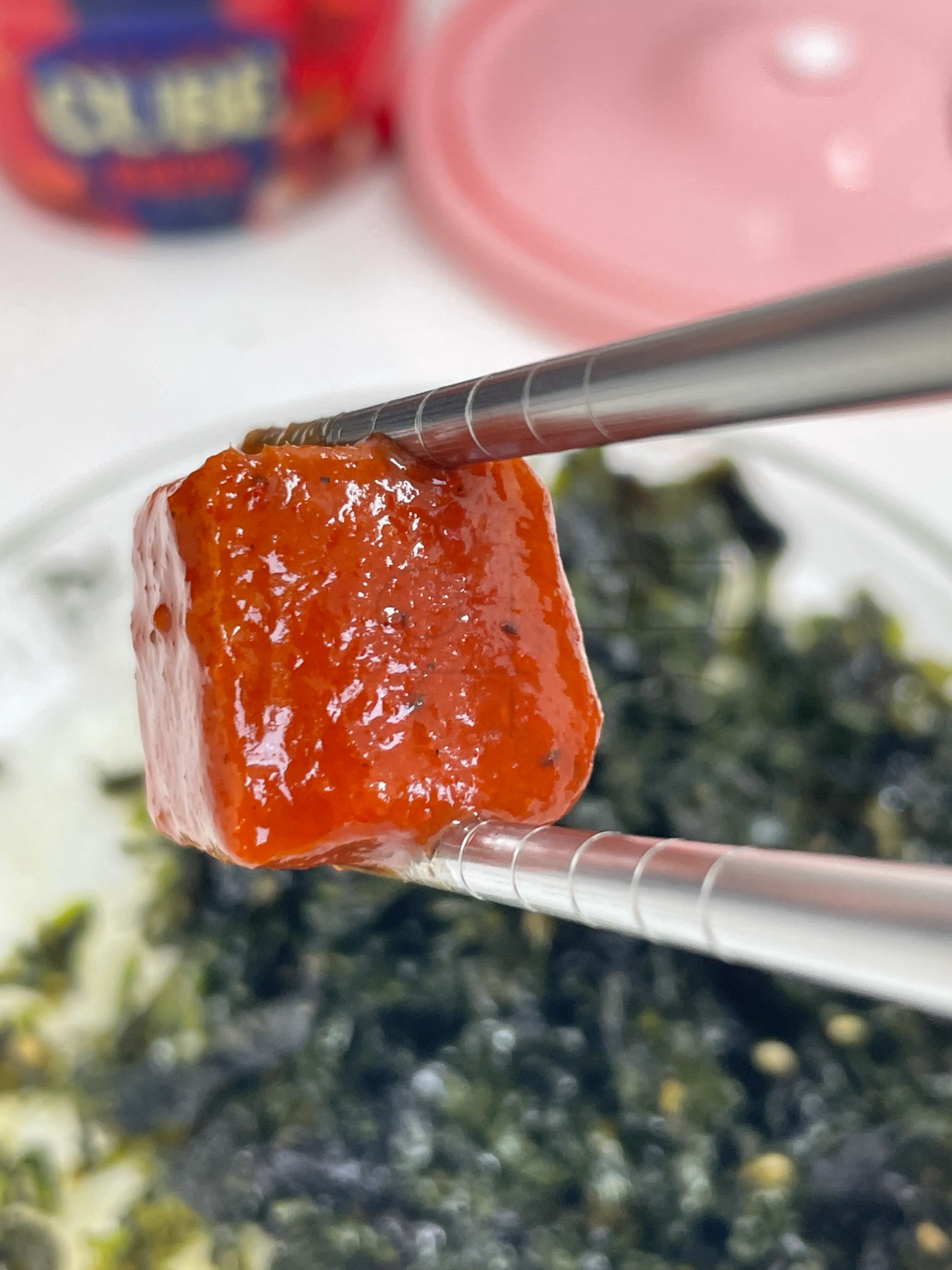 큐브참치 내용물