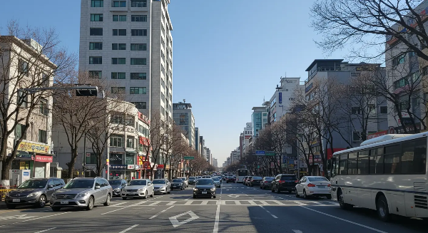 상도동 교통 정체