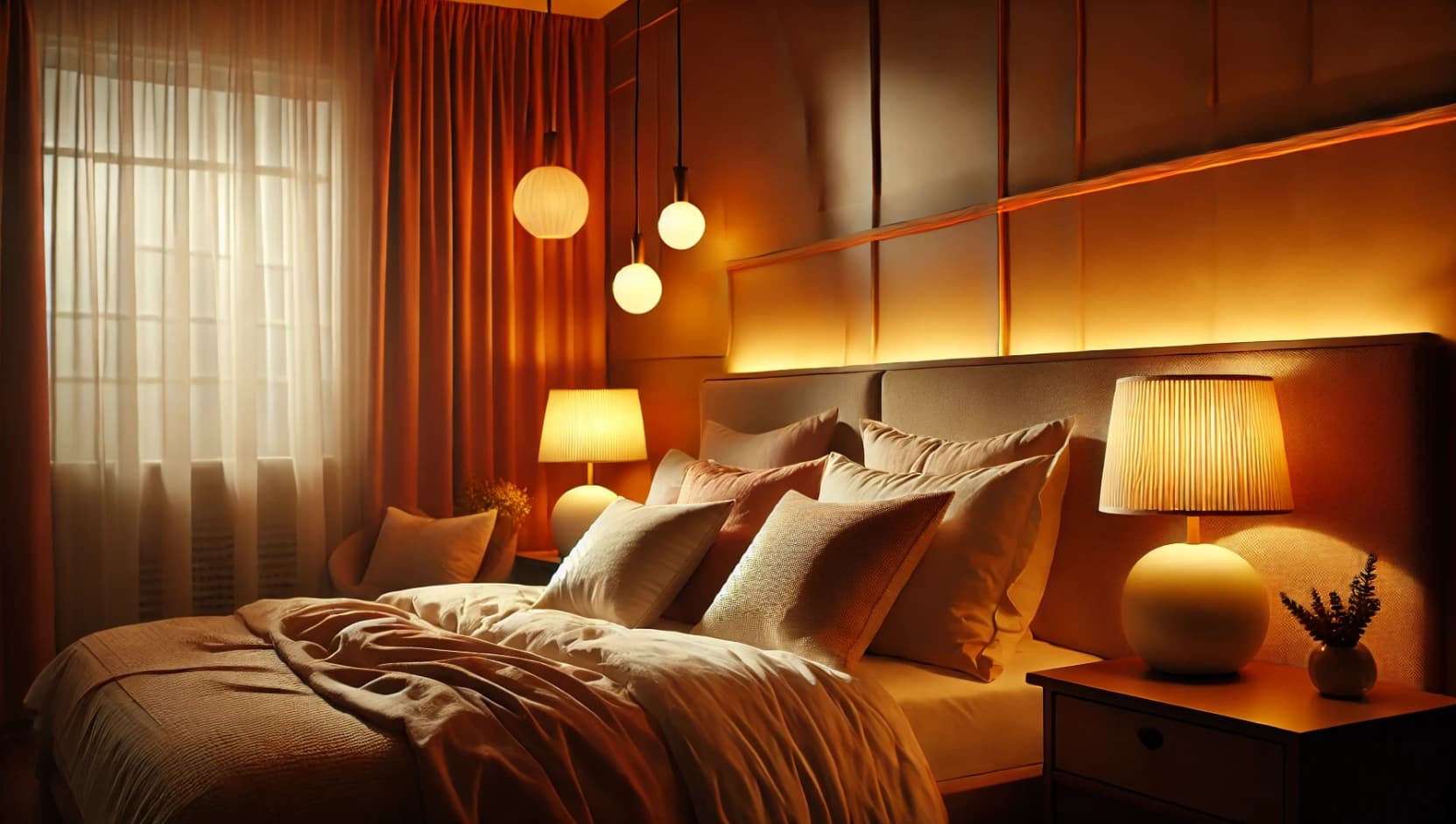 숙면을 부르는 조명