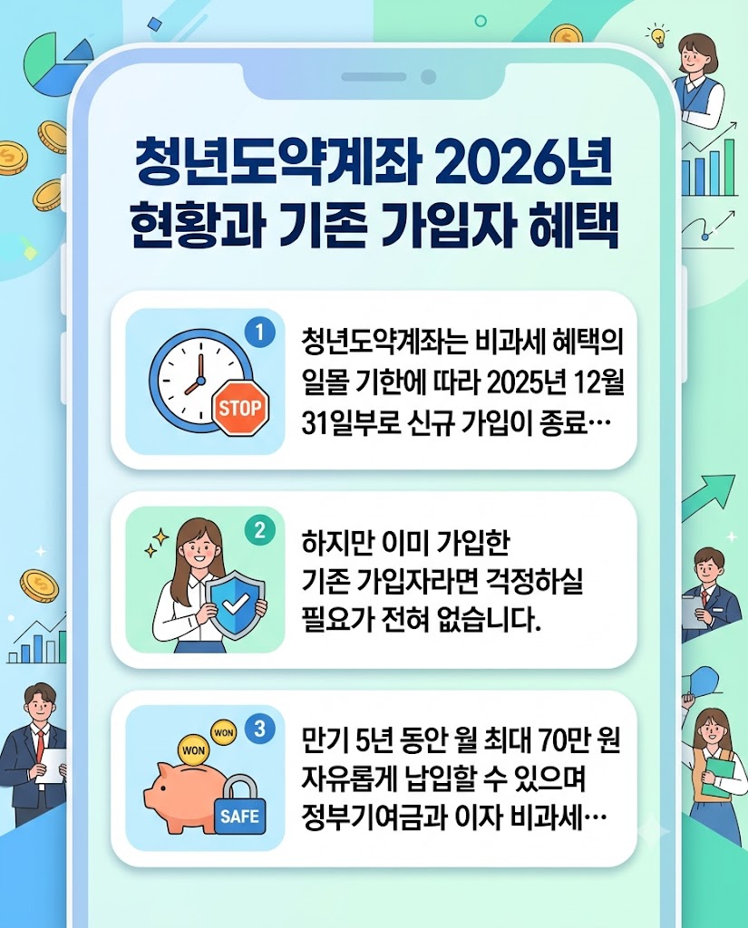 청년도약계좌 신규 마감과 갈아타기 실전 가이드: 지금 해지하면 안 되는 이유