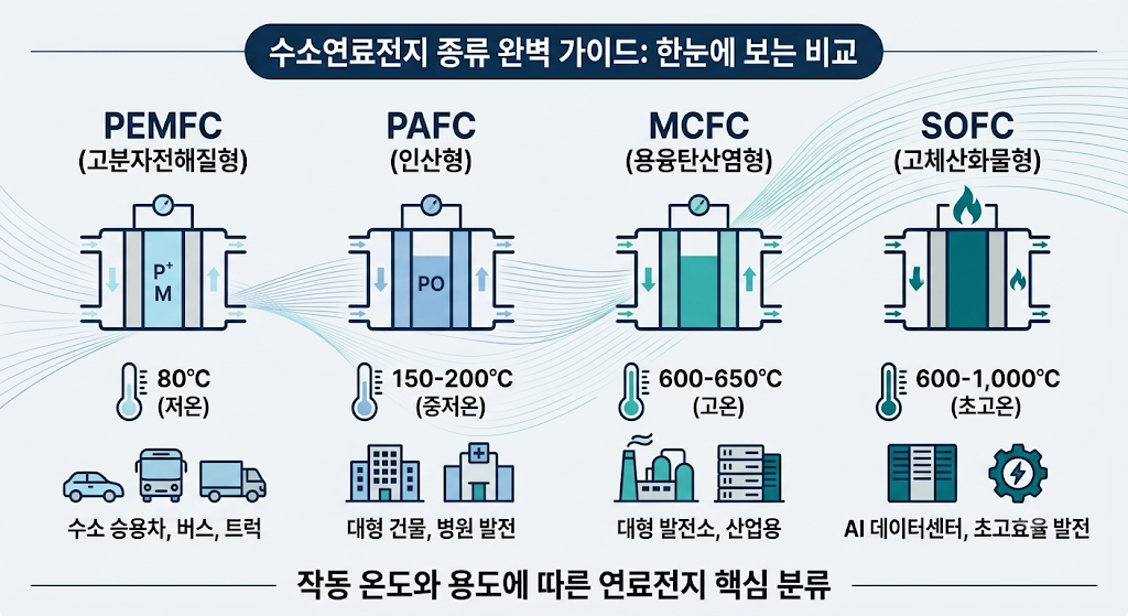 PEMFC, SOFC만 있는 게 아니다? 그외에 대해 알아보자