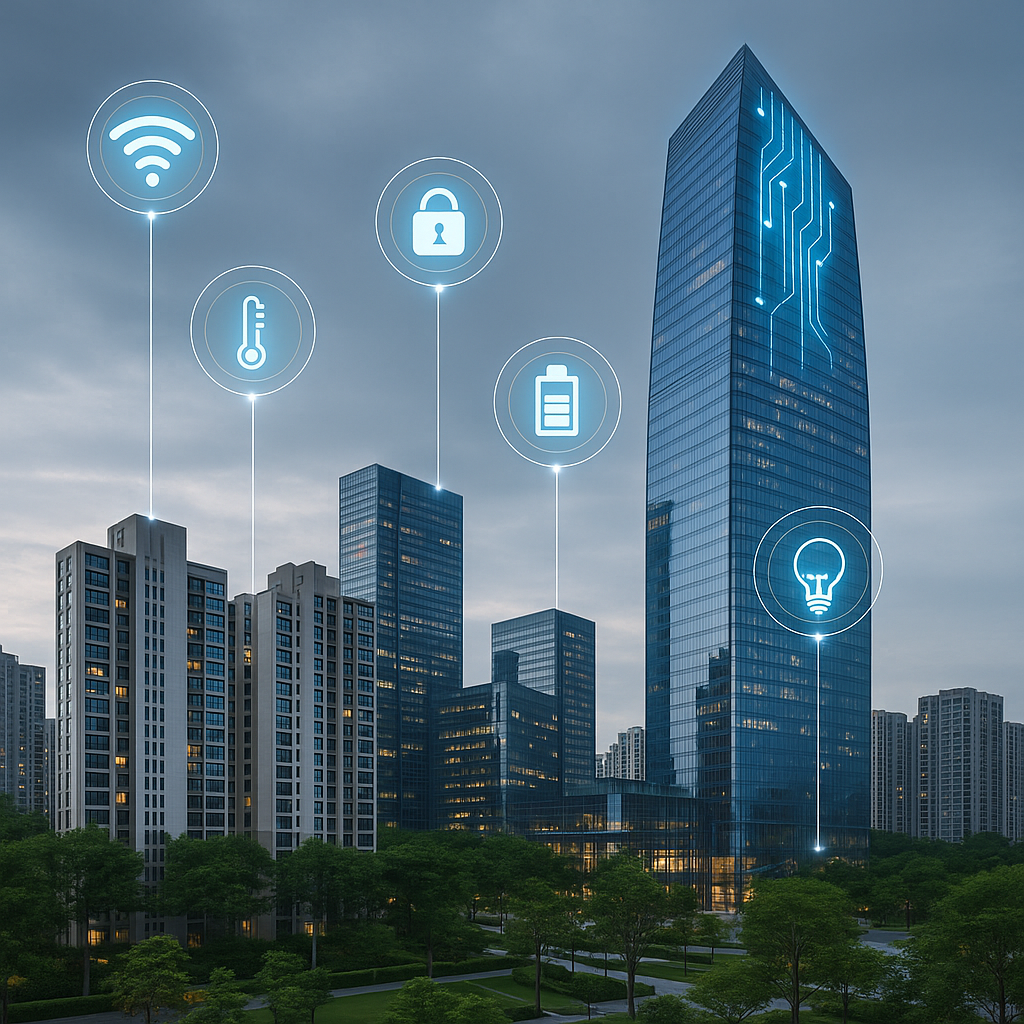빌딩테크, 스마트 빌딩 관련 부동산 이미지