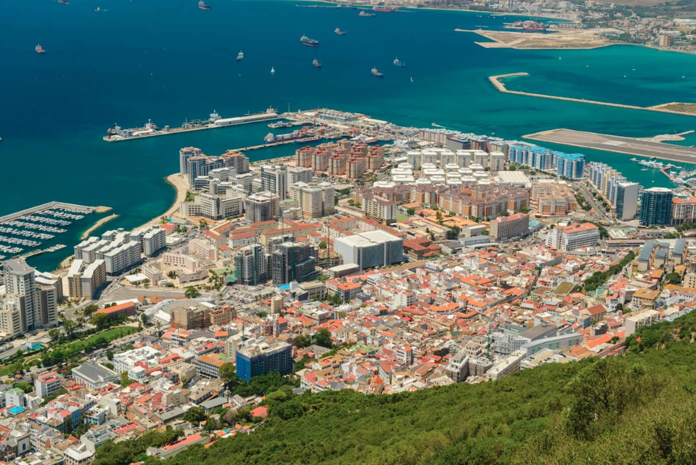 지브롤터 도시 사진