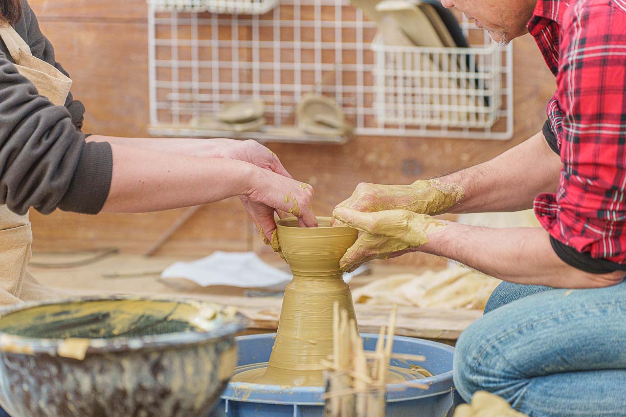 Fukuchi’s Premium Lunch: Local Food Served in Agano Pottery — original photograph 2