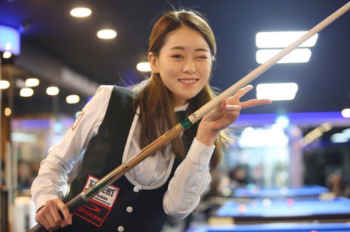 최지민 당구선수 당구 입문