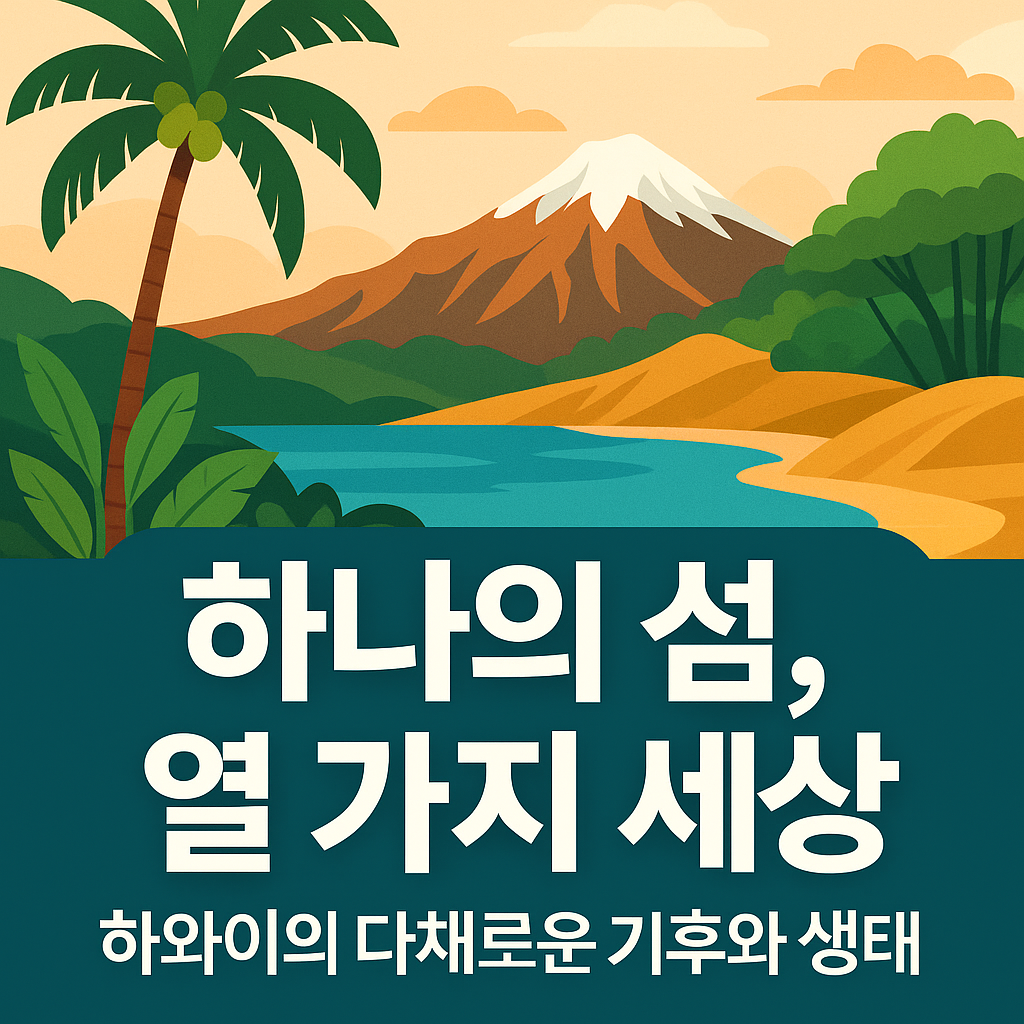 하나의 섬, 열 가지 세상: 하와이의 다채로운 기후와 생태계