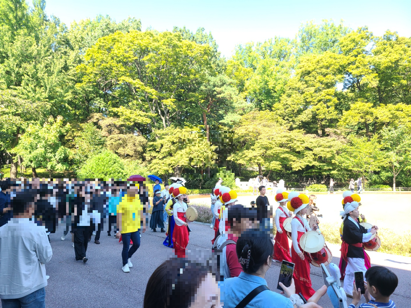 청와대 관람 하기