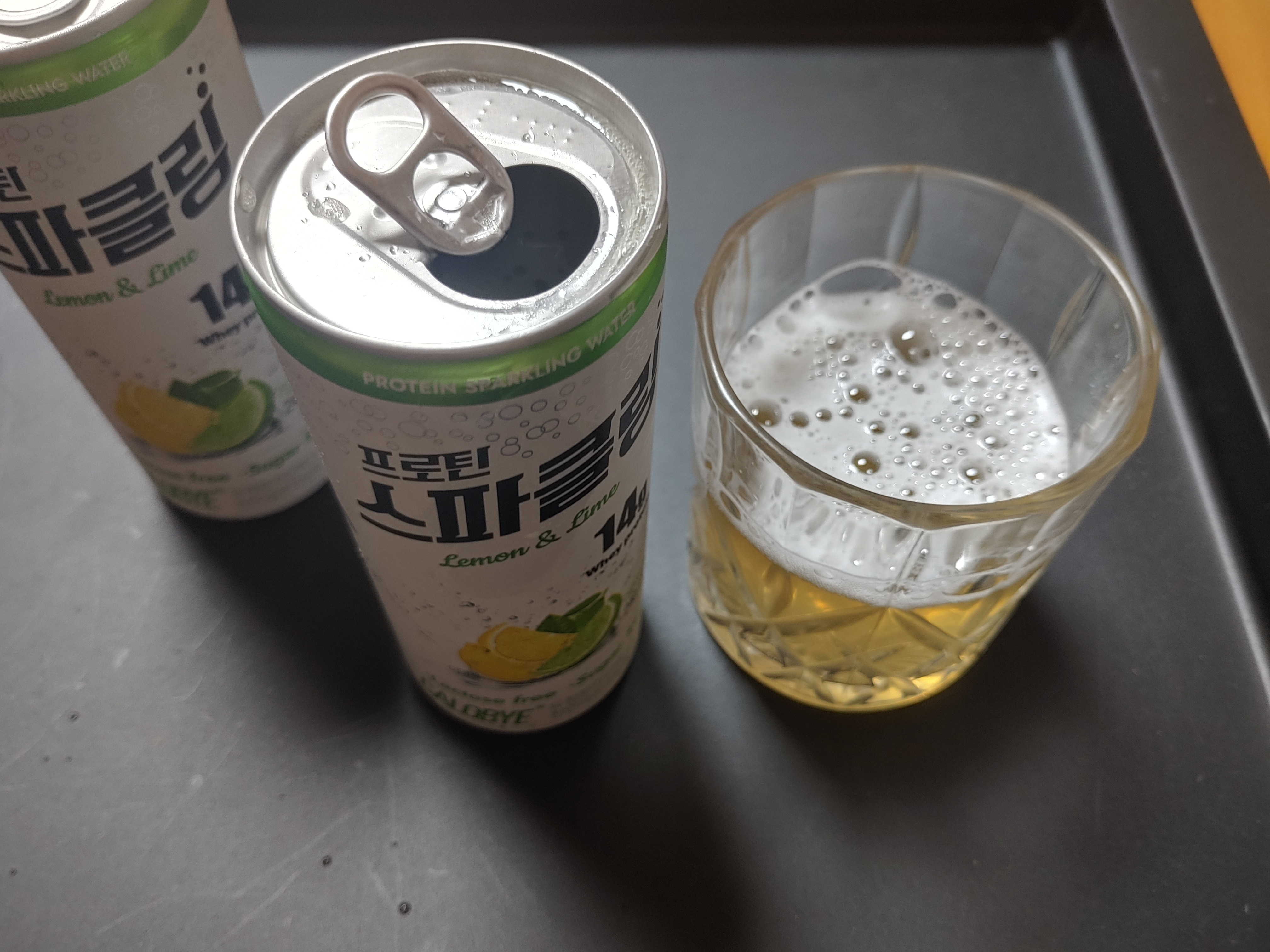 레몬&amp;라임 프로틴 스파클링