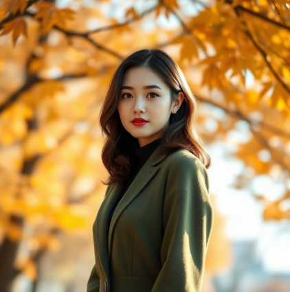 송혜교2025가을 올리브그린그림