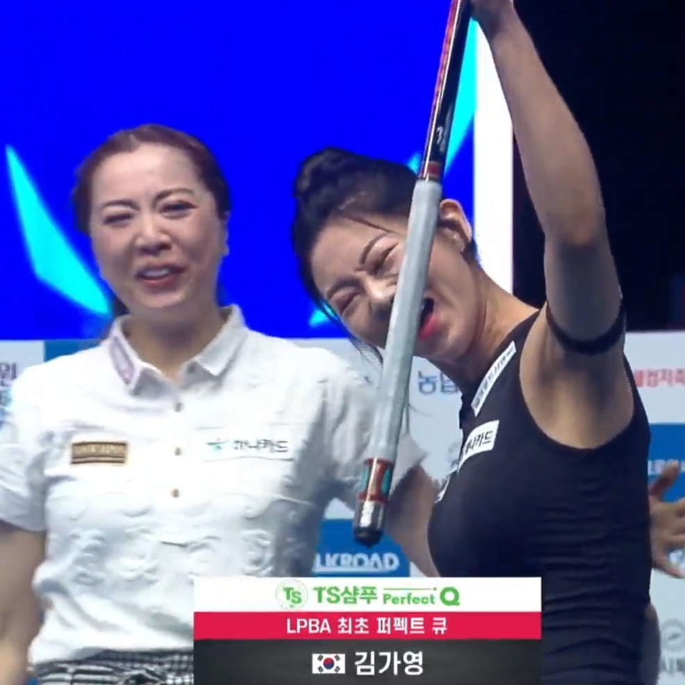 LPBA 최초 퍼펙트큐 수상자 김가영