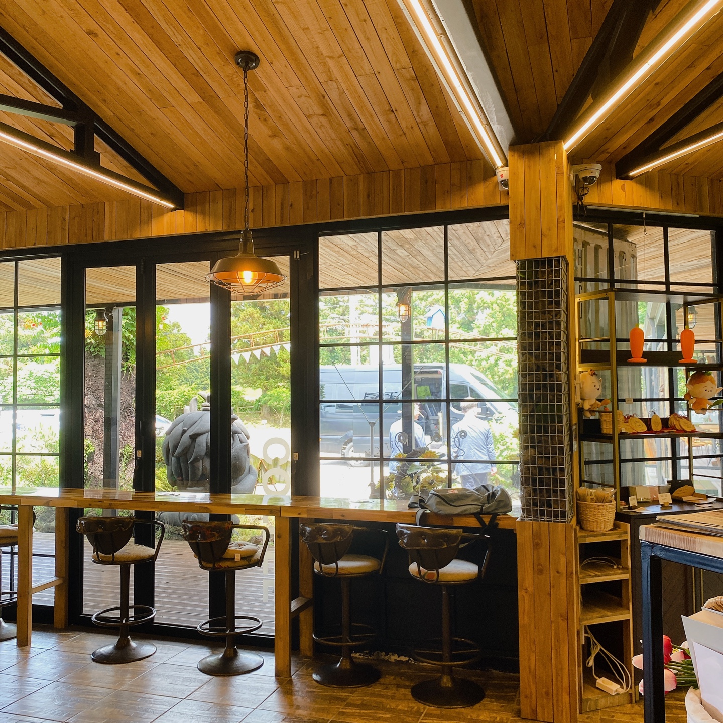 제주 노형동 러브랜드 정원카페 미스틱3도 피크닉 한라봉 흑돼지