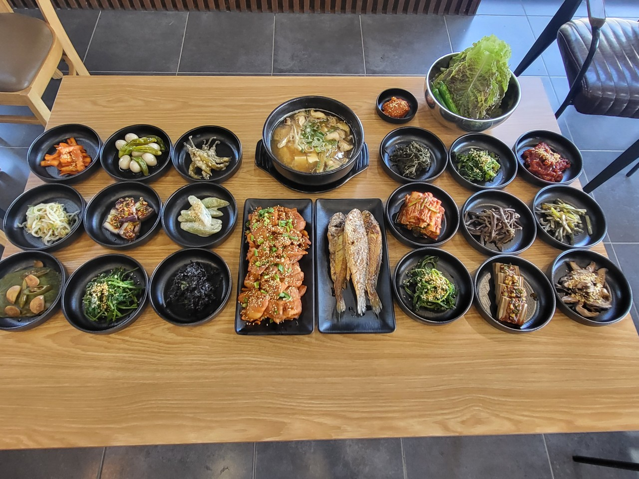 구례 산수유축제 맛집, 구례소나무정원