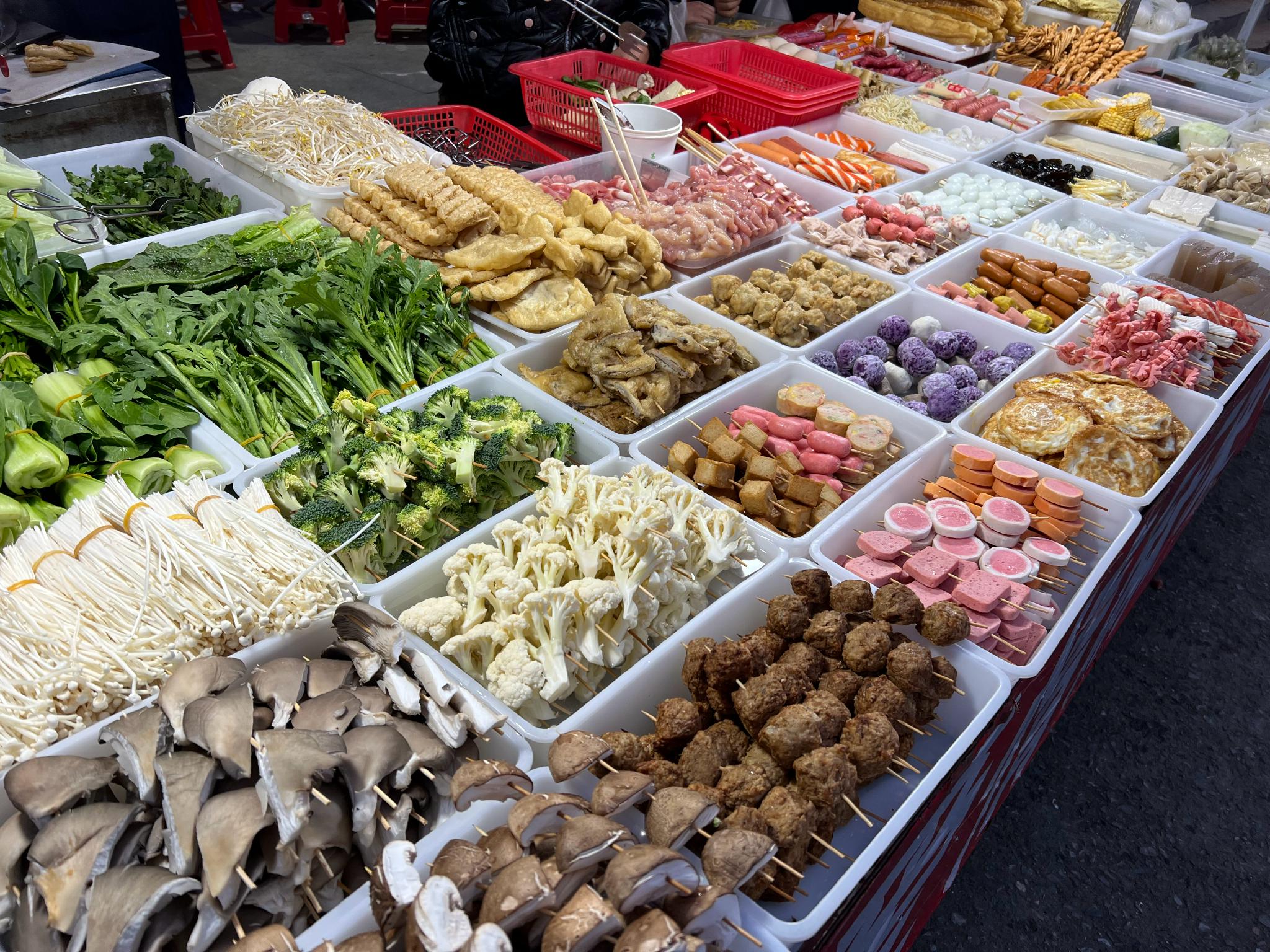 중국 마라탕 음식 재료