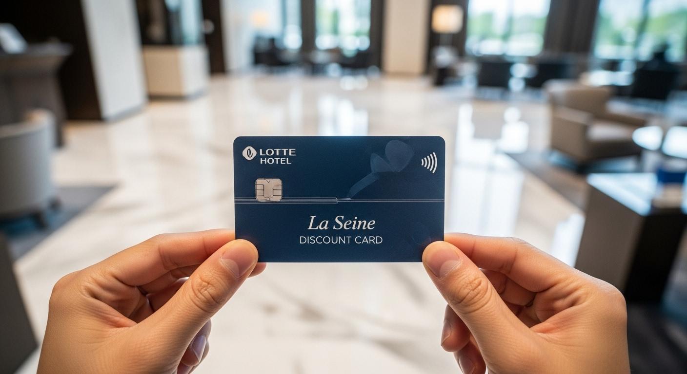 롯데호텔 라세느 할인카드