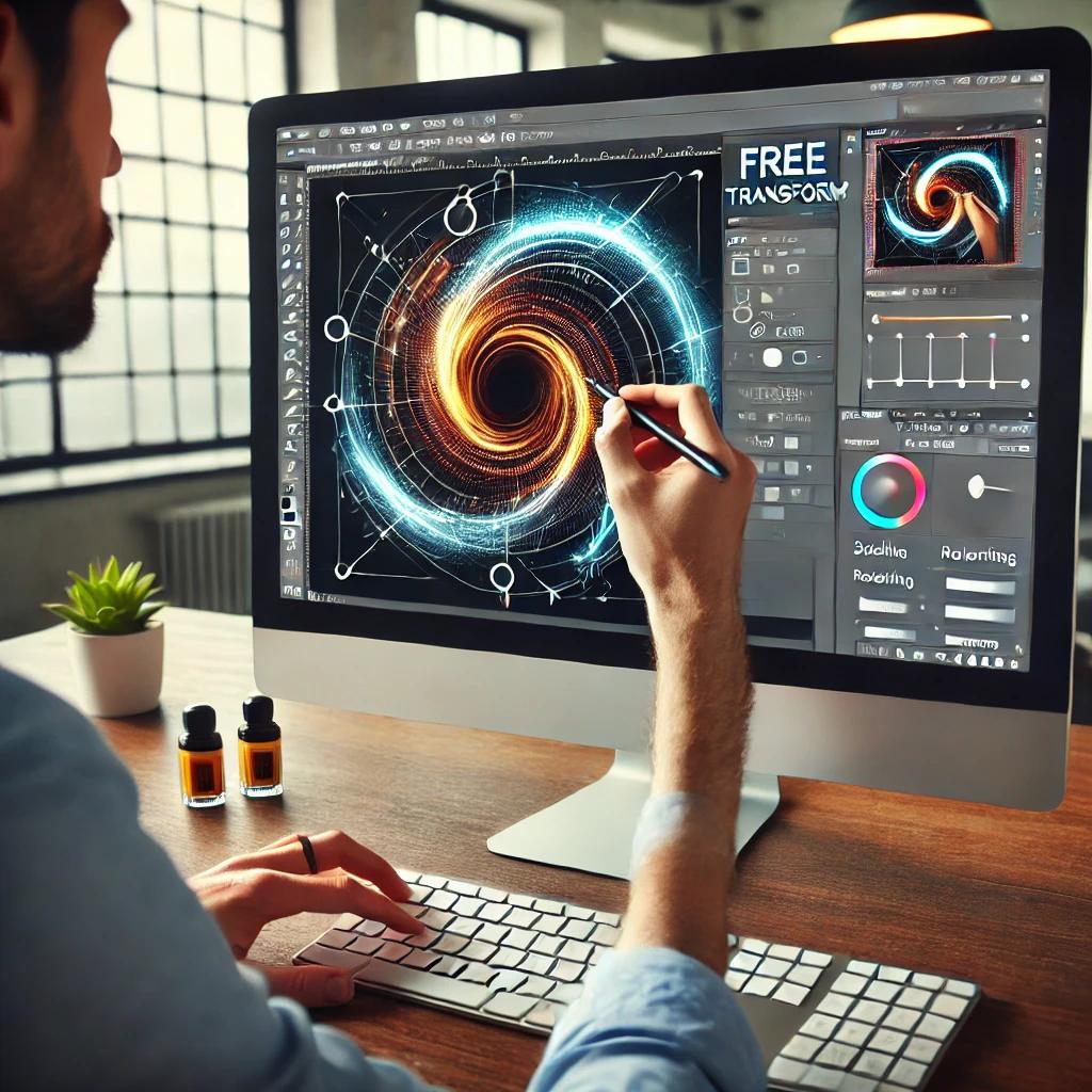 포토샵 자유변형