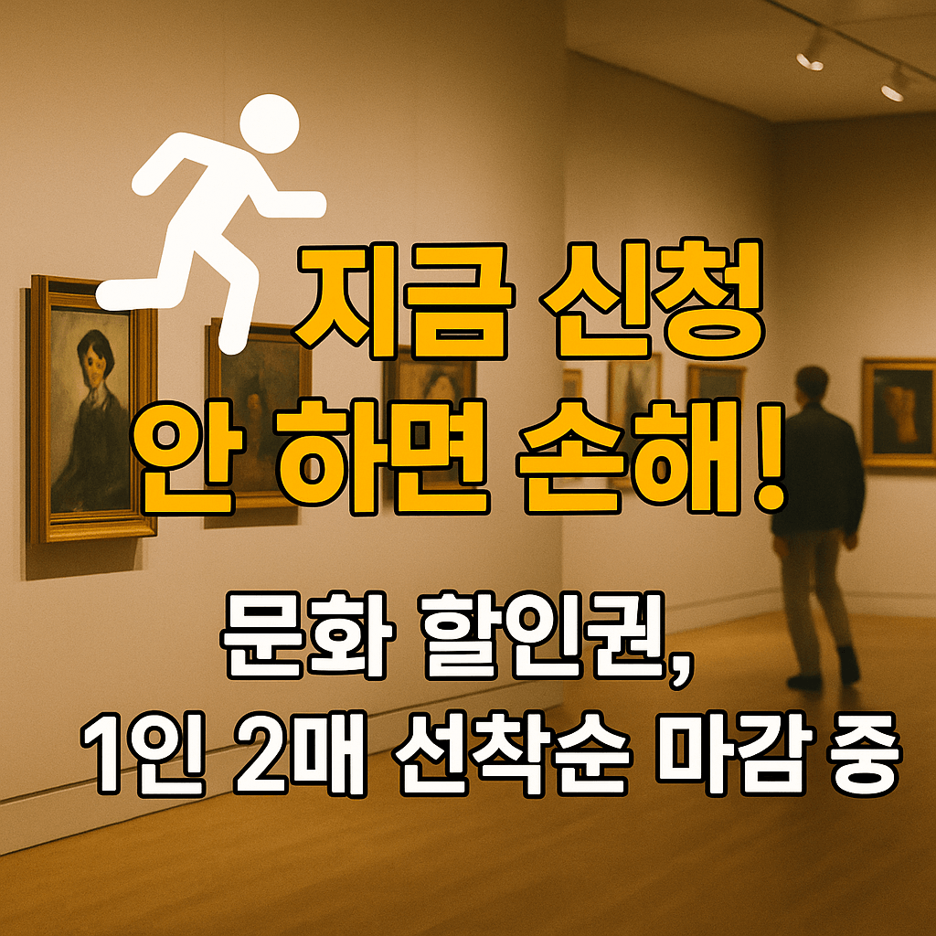 정부 공연 할인 정책 요약 정리