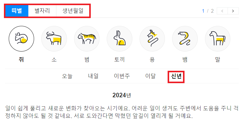 신년운세