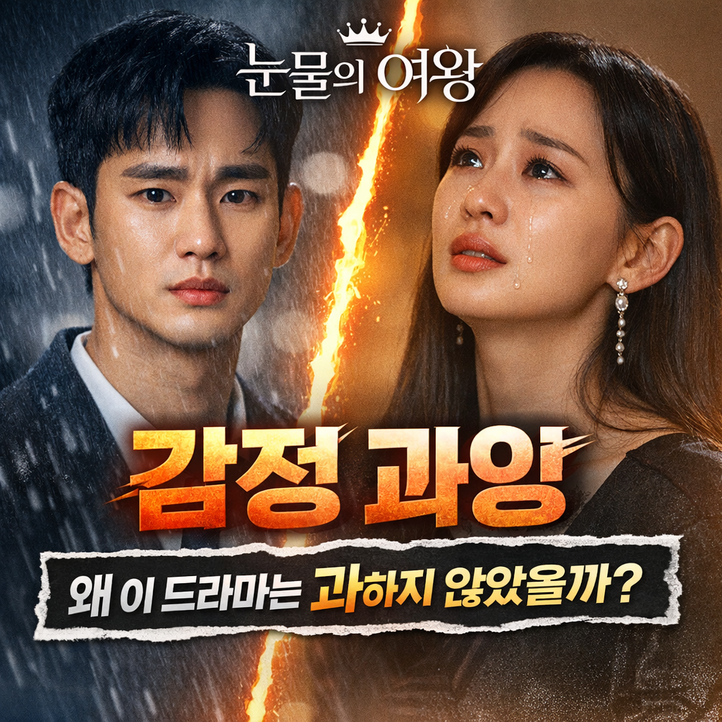 눈물의 여왕, 감정 과잉? 절대 아닙니다 - 진짜 이유는 따로 있었다