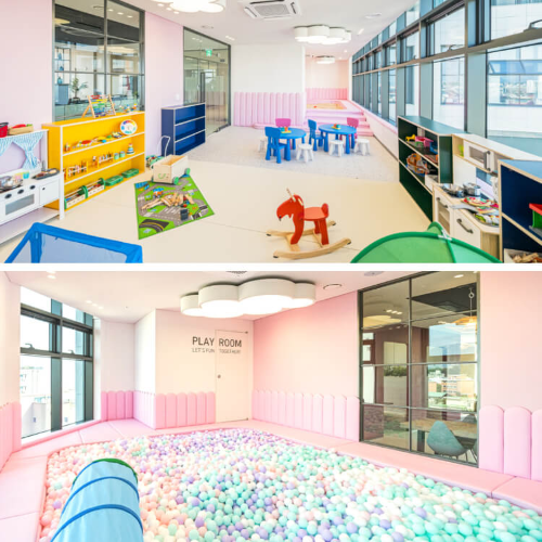 속초아이파크스위트 호텔 키즈존 볼풀 놀이공간