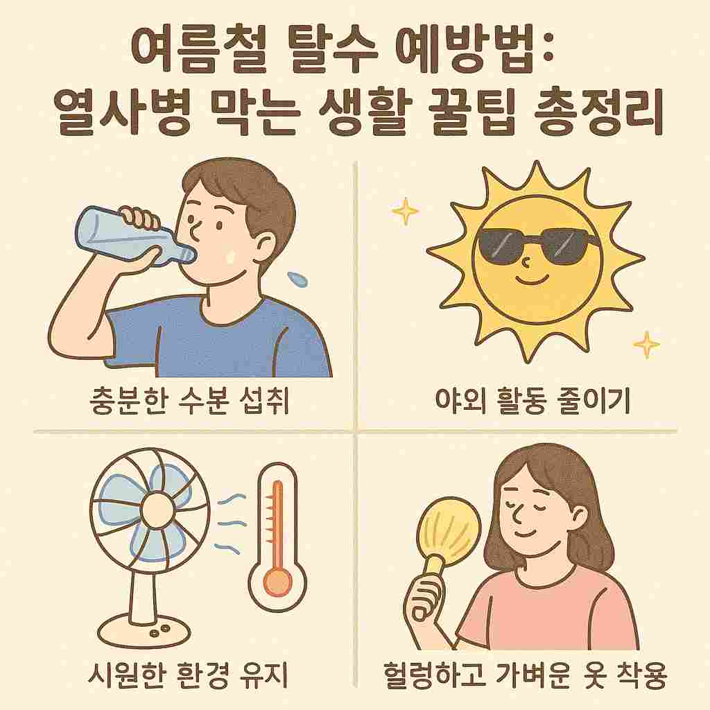 여름철-탈수-예방법-열사병-예방-꿀팁