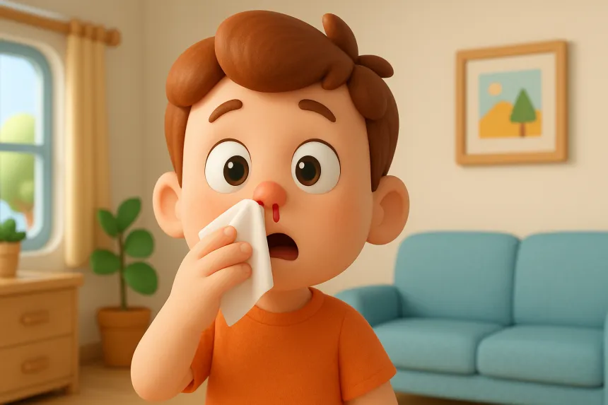 어린이 코피가 자주나는 이유