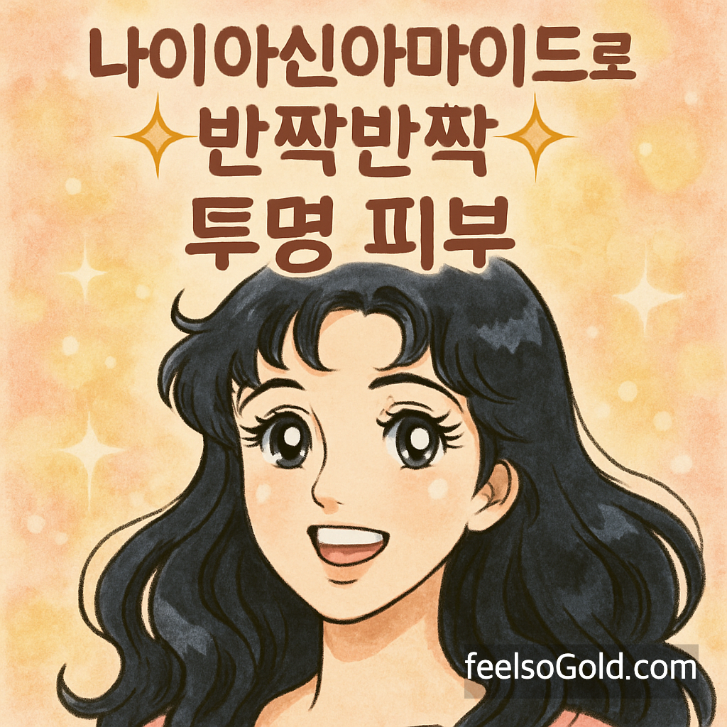 나이아신아마이드로 ✨반짝반짝✨ 투명 피부