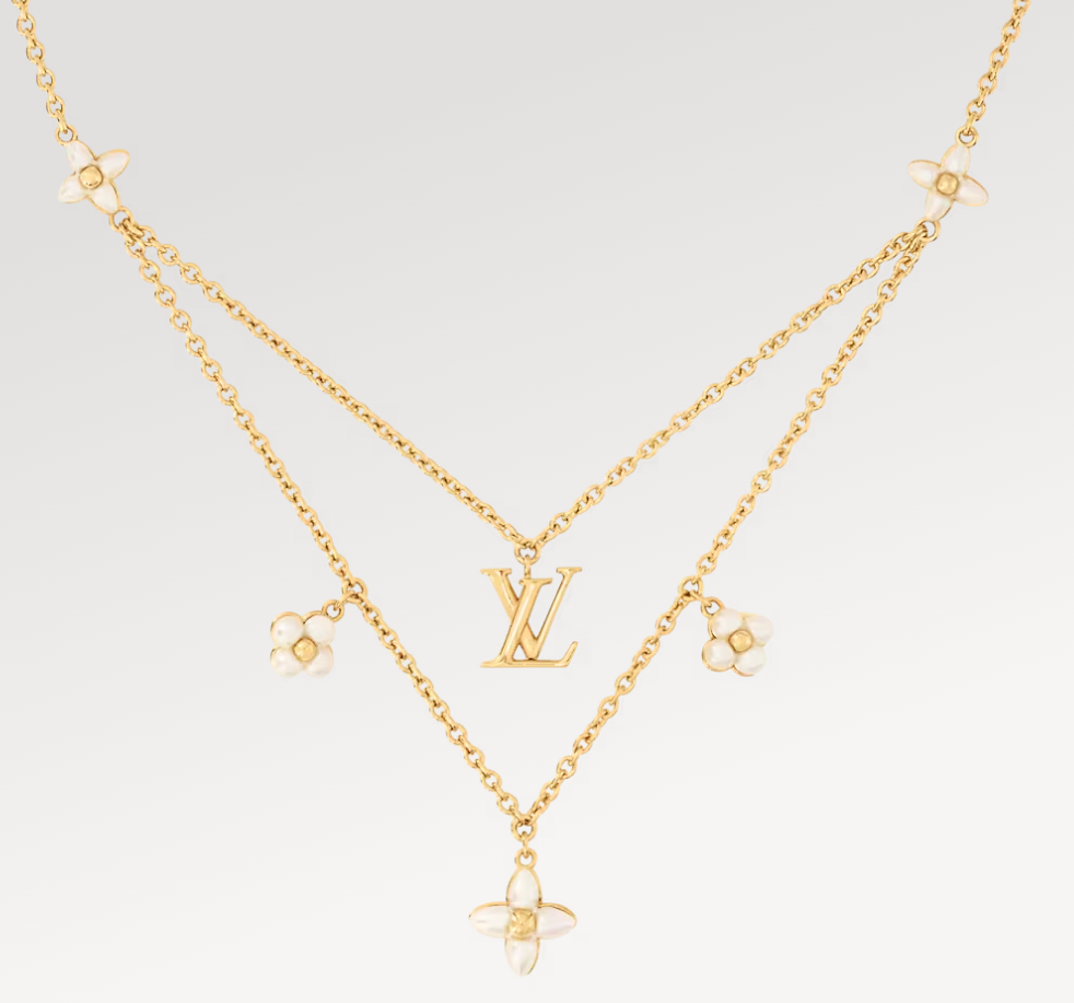 루이비통 목걸이 - LV 플로라그램 목걸이