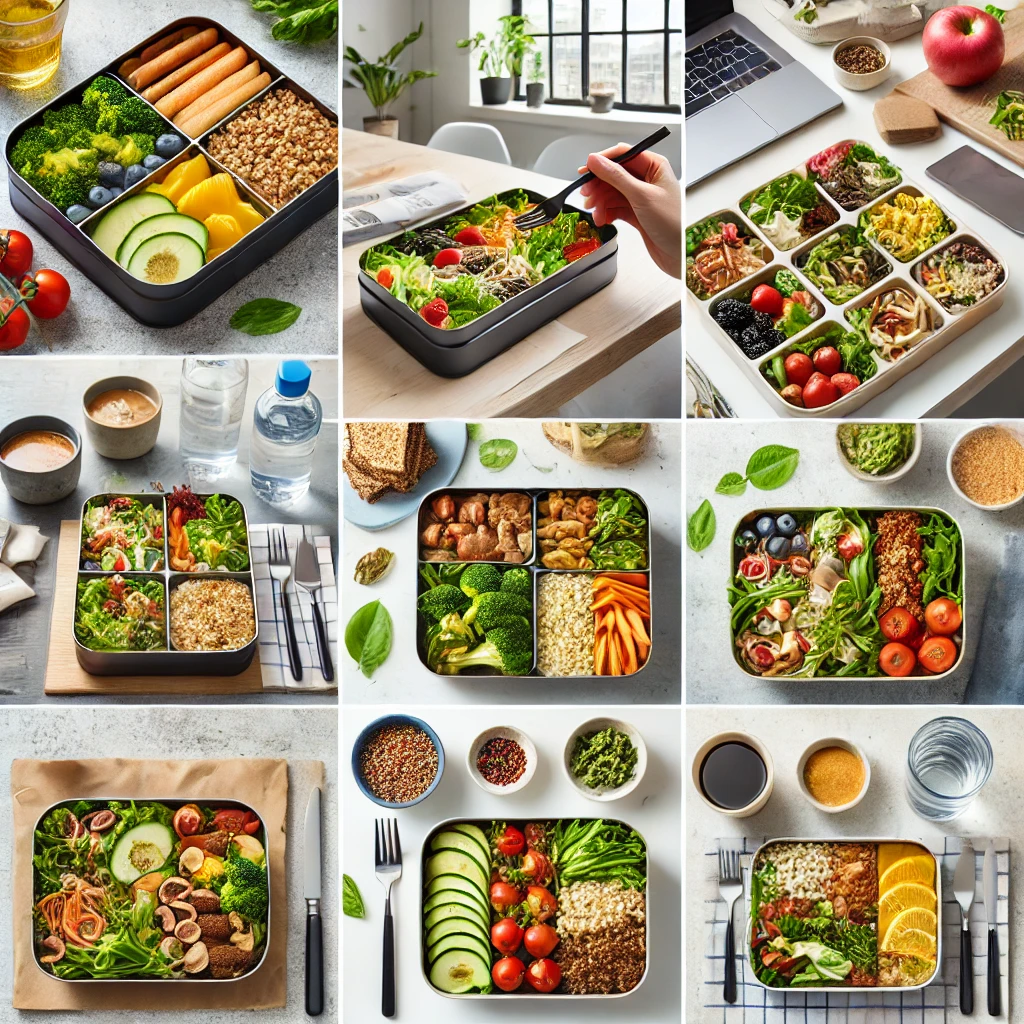 직장인 식단 관련 사진