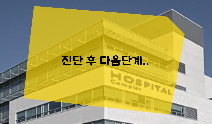 치매 자가진단 테스트 후 다음 단계