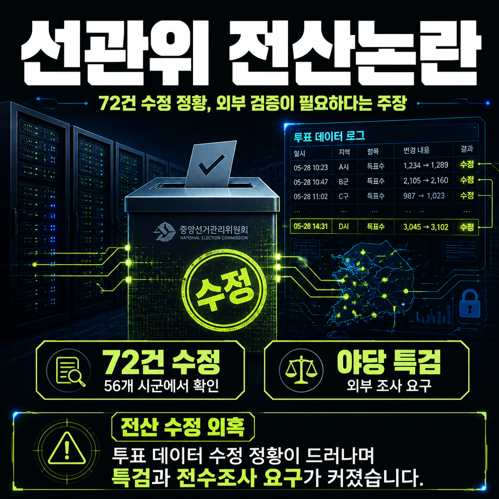 선관위 전산논란