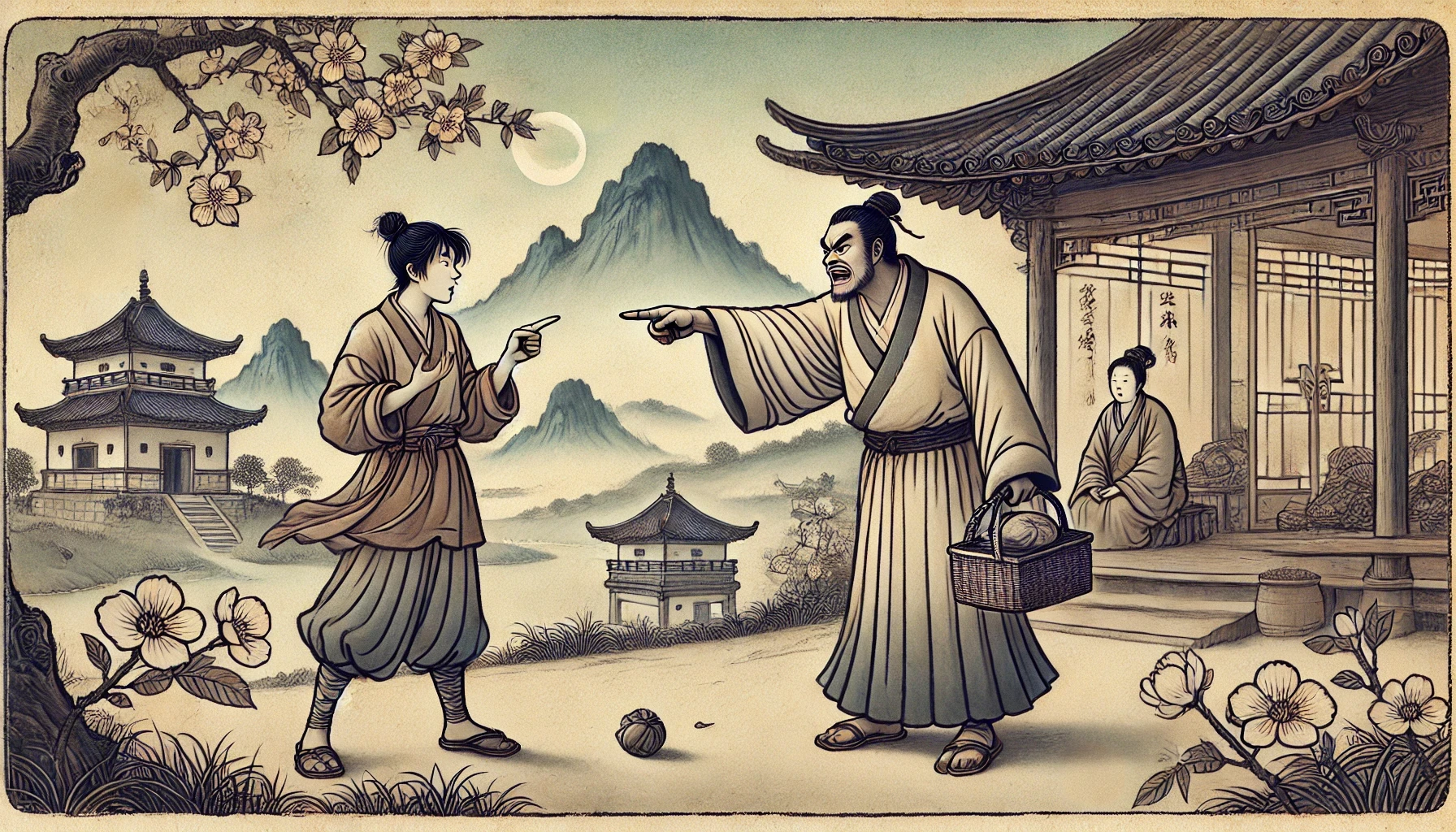 적반하장 (賊反荷杖)
