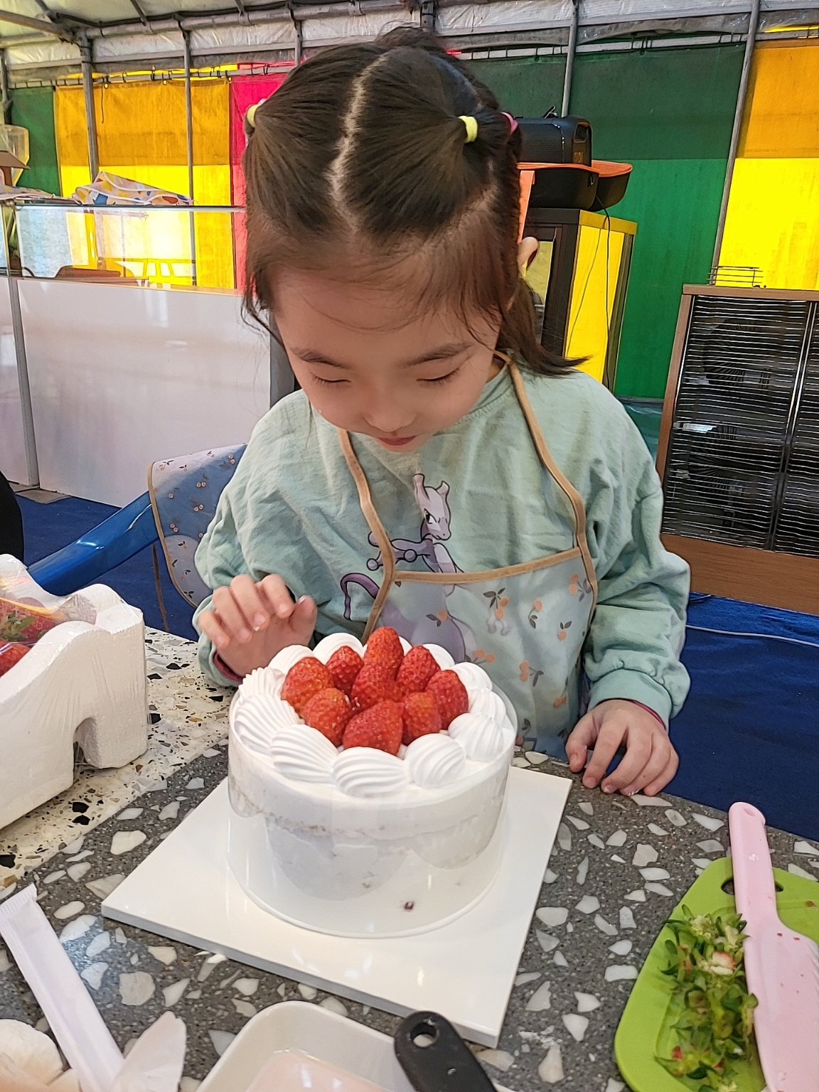청주 딸기 체험&amp;#44; 딸기 케이크 만들기 (가산딸기 강추!!)
