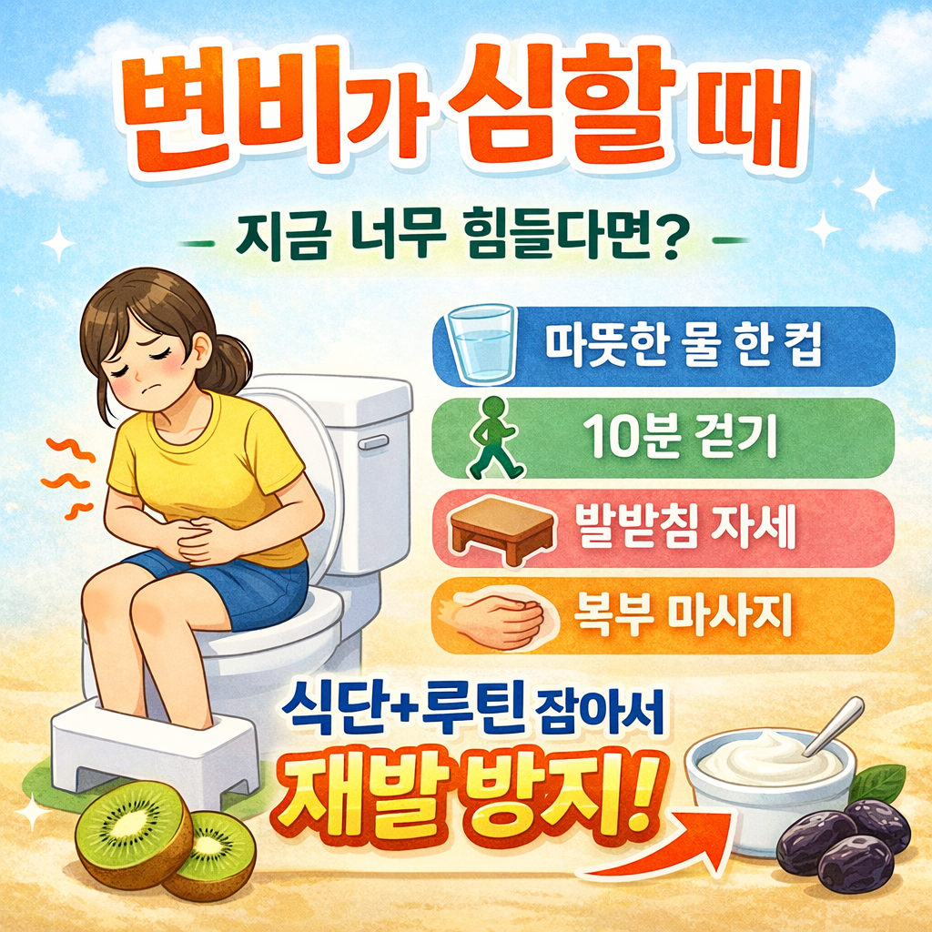변비가 심할때