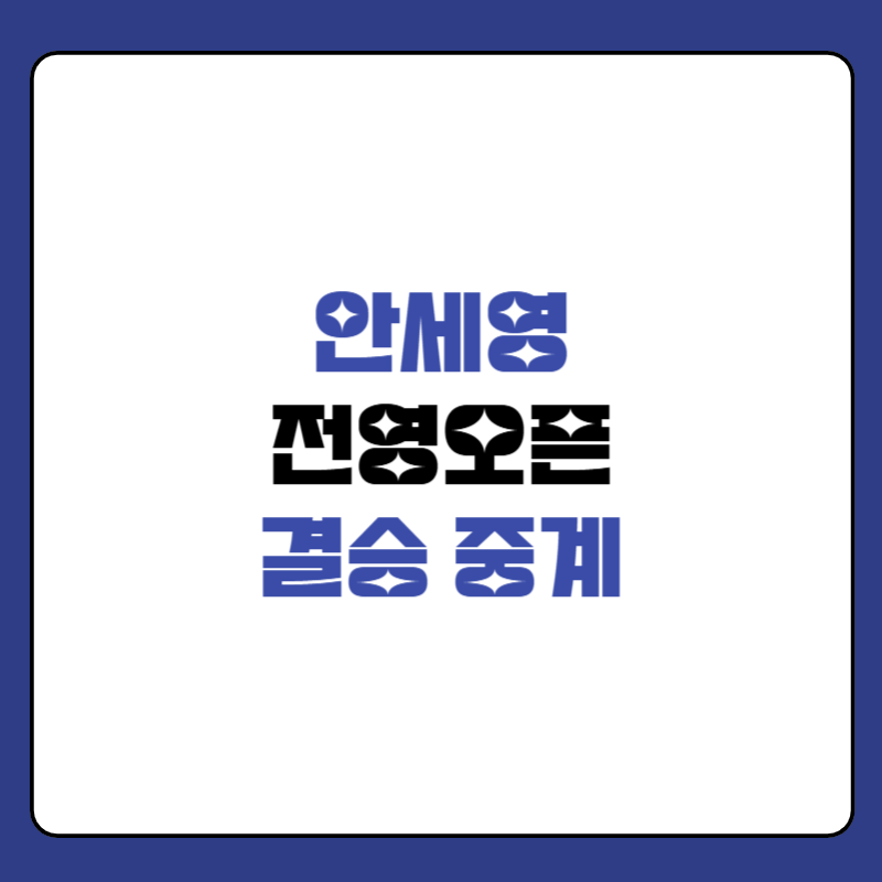 안세영-전영오픈-결승-중계-대표-사진