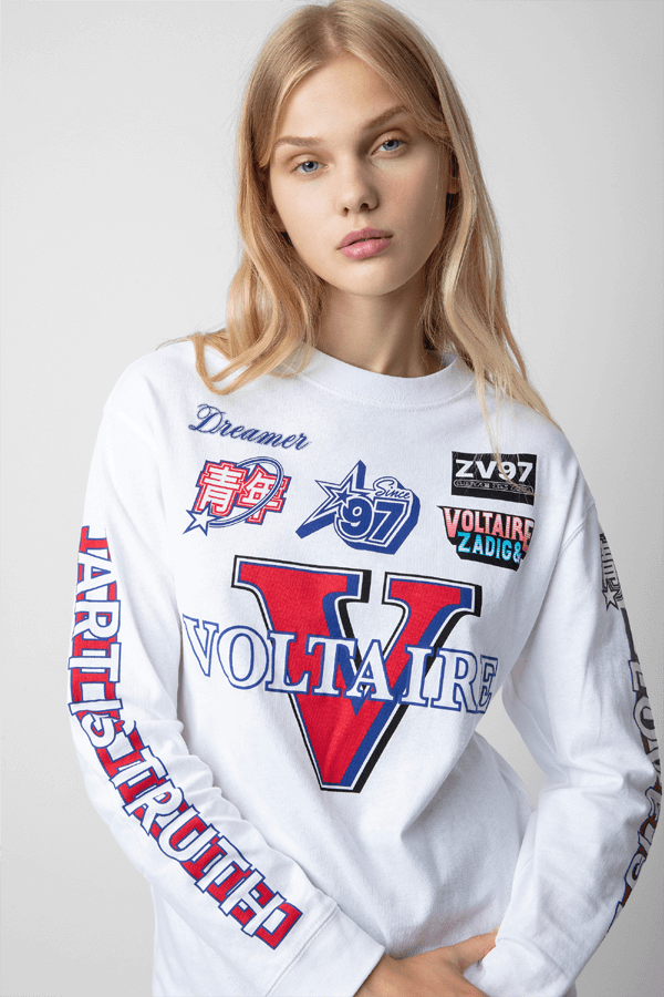 나 혼자 산다 오나라 쟈딕앤볼테르 티셔츠