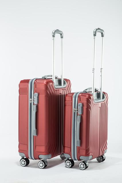 핑크색 여행가방 캐리어가방