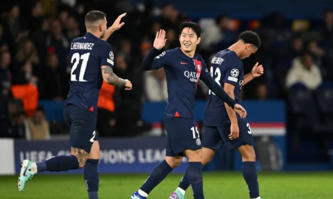 이강인 psg 데뷔골