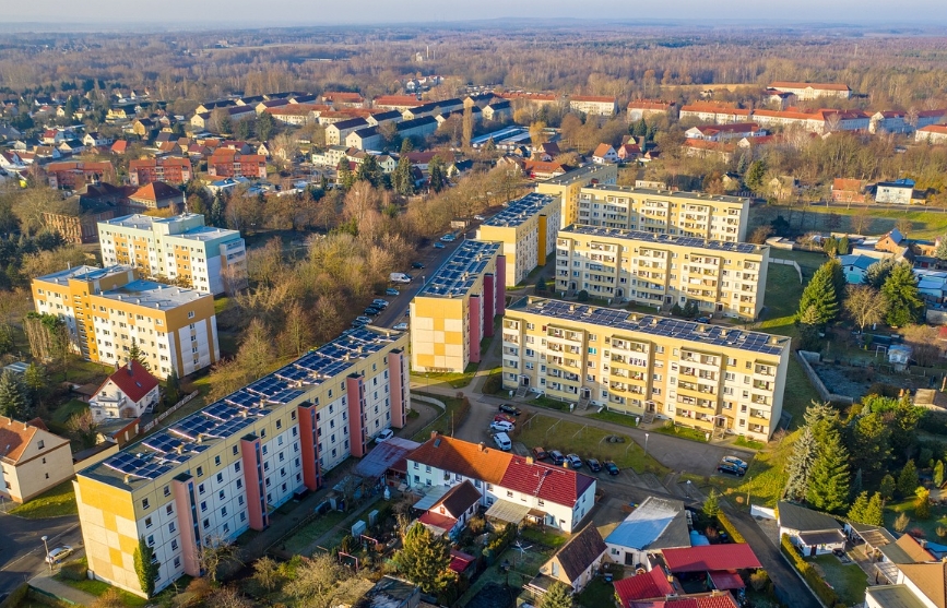 유럽의 태양광 발전 관련사진