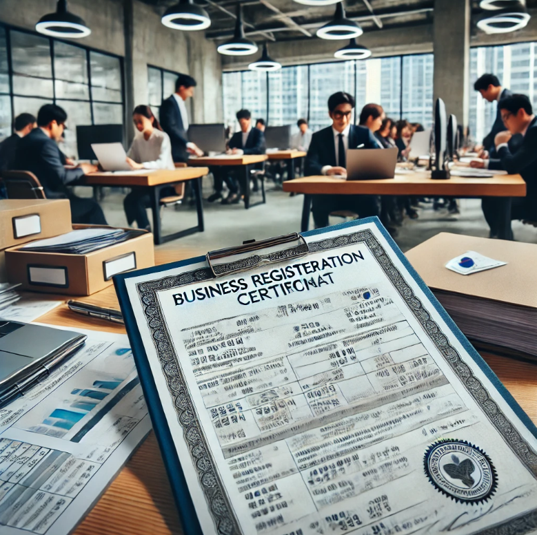 사업 등록증 사업장의 핵심 문서