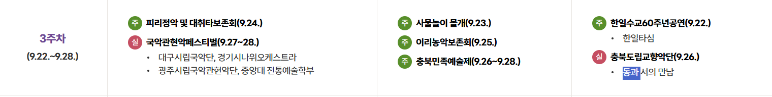 2025 영동국악엑스포 사전예매 꿀팁과 즐길거리 총정리