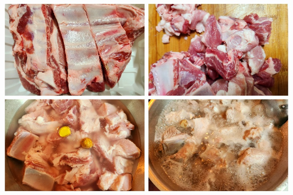 돼지 갈비 찜 조리순서