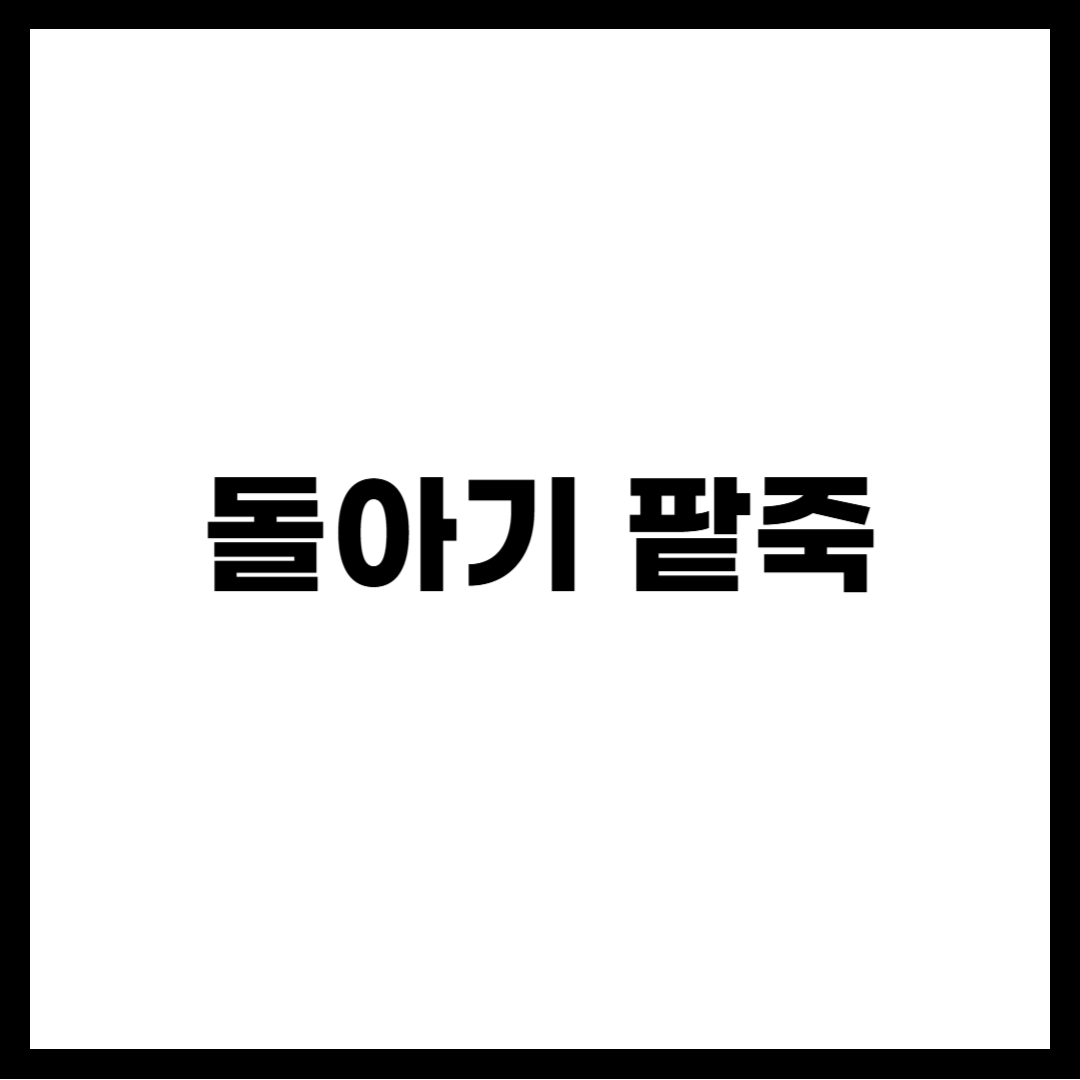 돌아기 팥죽