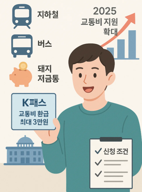 K패스 카드 신청부터 교통·다자녀 할인 혜택까지