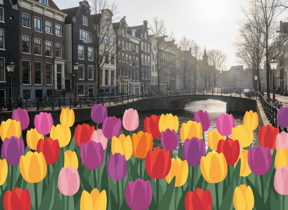 네덜란드 튤립 축제 큐켄호프 예약