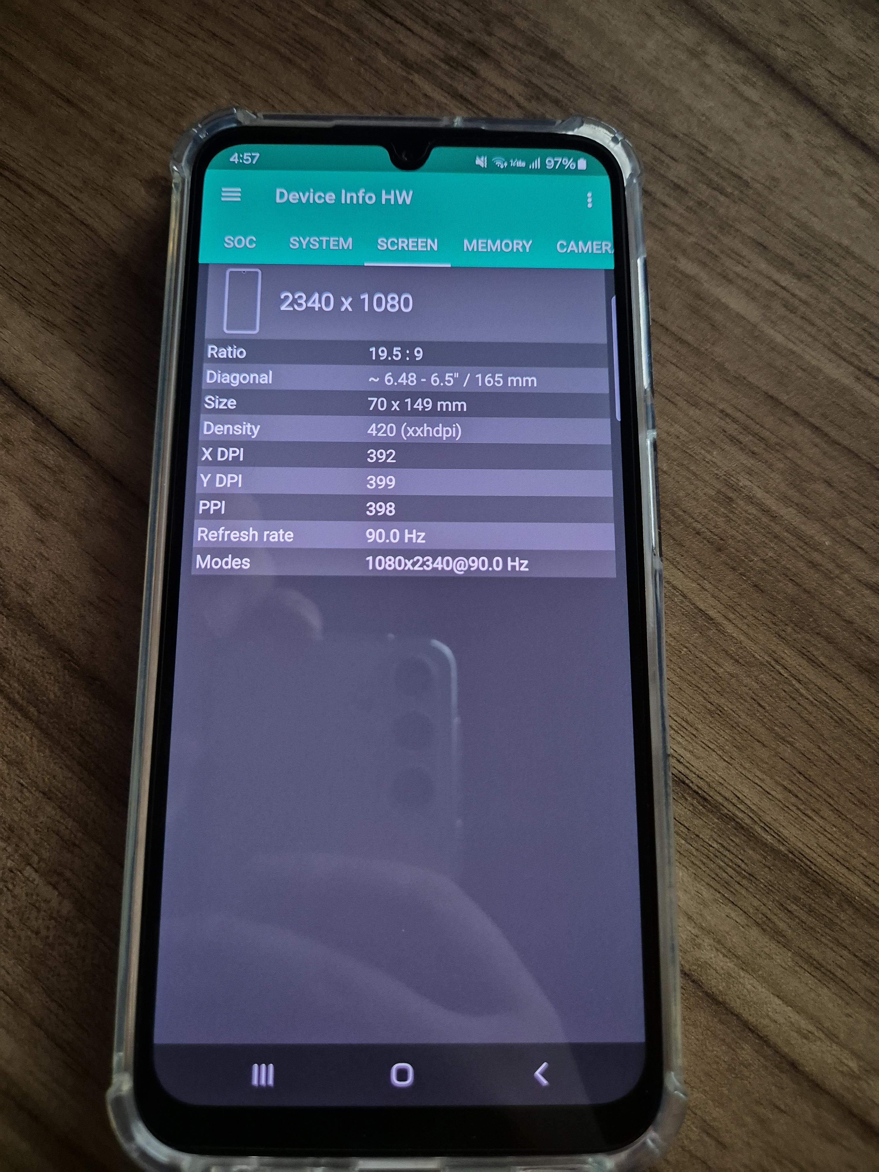 갤럭시A24 액정 하드웨어 스펙