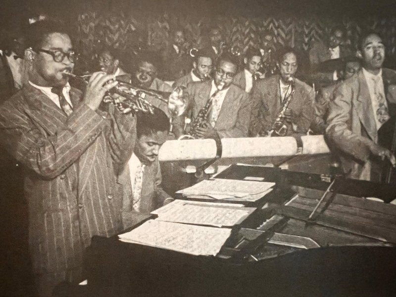 재즈 연주자 디지 길래스피 1974년 연주